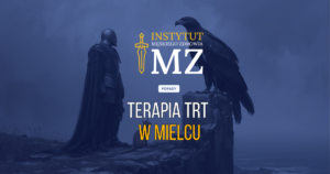 rycerz-stojacy-na-klifie-patrzacy-na-czarnego-orla-symbolizujacego-smiglowiec-black-hawk-produkowany-w-mielcu-szukajacy-terapii-trt-w-mielcu-navy