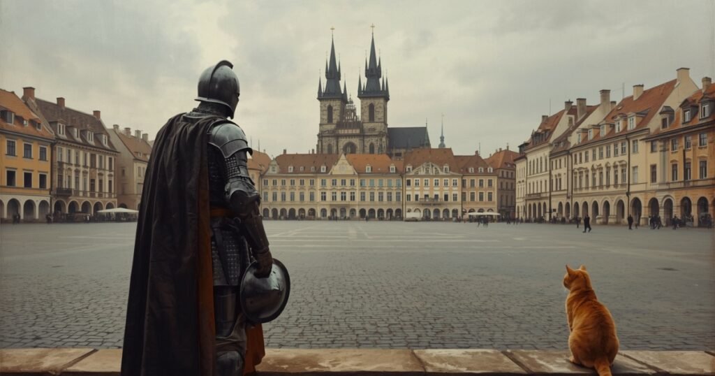 rycerz-na-rynku-w-krakowie-szukajacy-terapii-trt-krakow